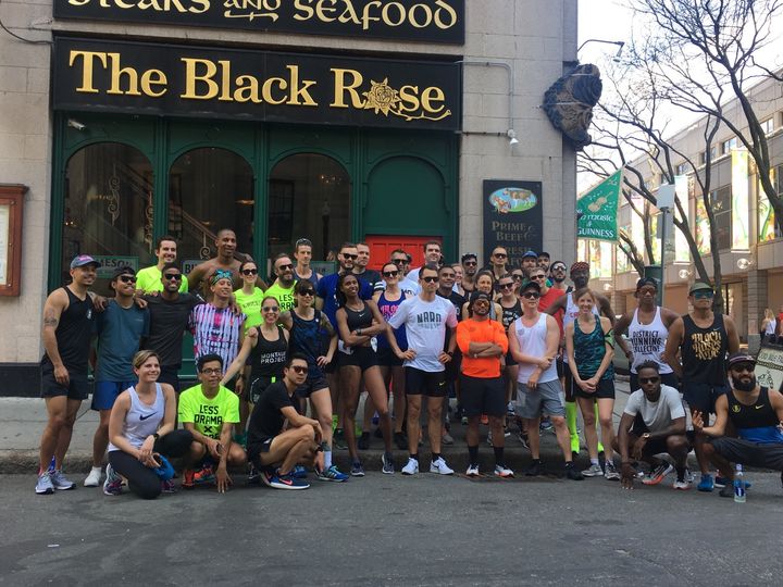 Urban running crews travel to Boston for the 2017 Boston Marathon