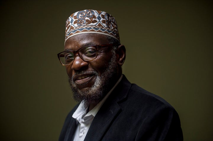 Imam Mikal Shabazz poses for a portrait at the Muslim Community Center of Portland, Oregon, on May 30, 2017.