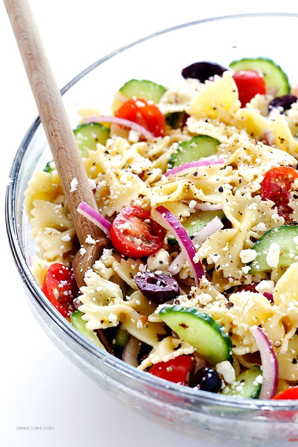 Pizza Pasta Salad - Gimme Some Oven