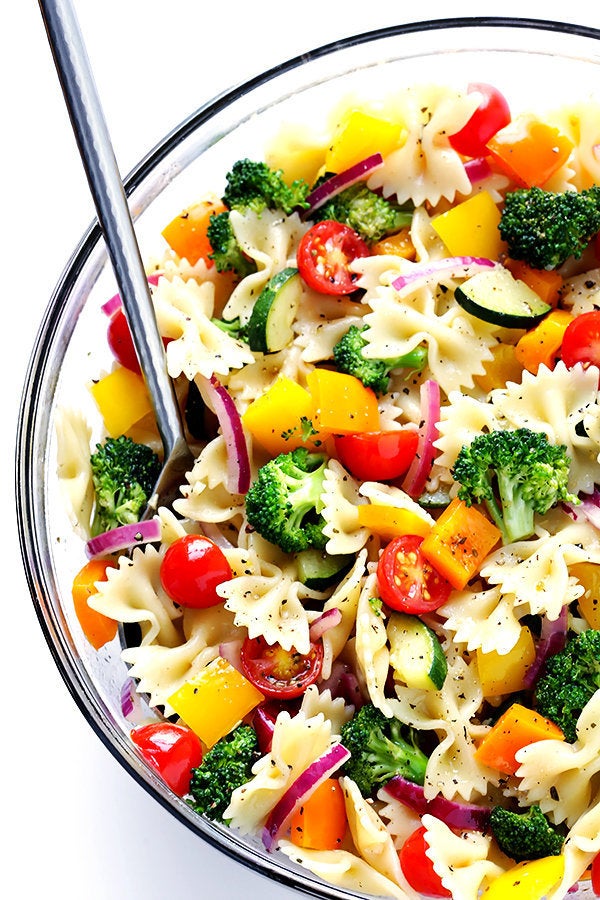 Pizza Pasta Salad - Gimme Some Oven