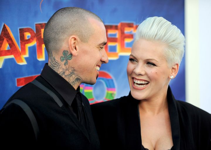 Pink's husband, Carey Hart, gave her a special "push present."