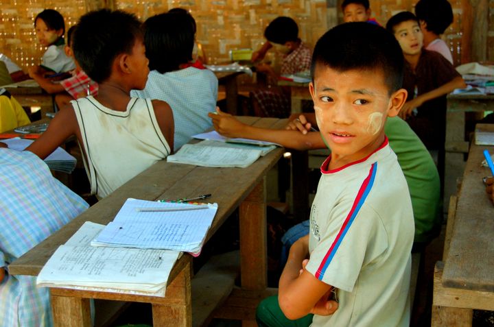 A Classroom in Myanmar