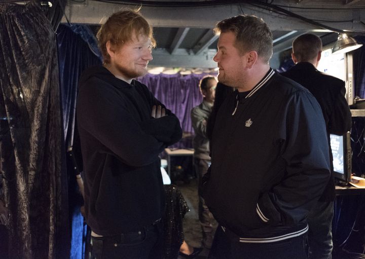 James Corden has recruited Ed Sheeran for Carpool Karaoke duties in the UK