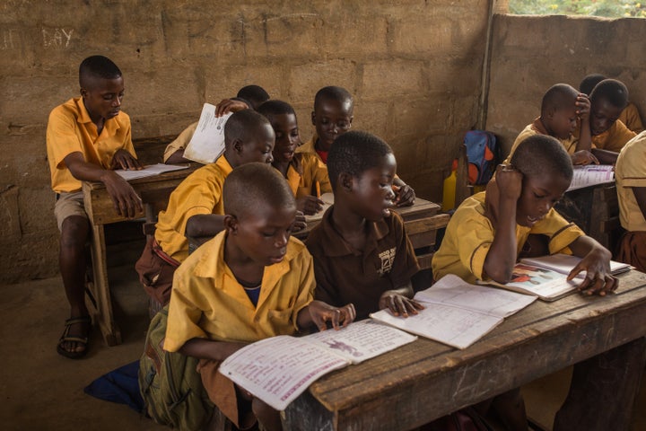 <p>Ghana anti-trafficking experts say that schooling is one of the most important ways to prevent child trafficking. An educated child has options in life. </p>