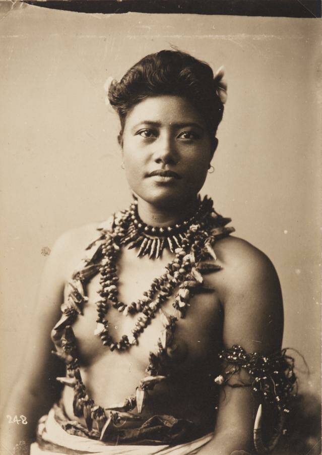 This photo has no relationship to the article, it’s just a cool old photo of a Samoan woman.