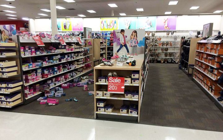 <em>Target as metaphor -- your life will resemble whichever aisle you choose.</em>