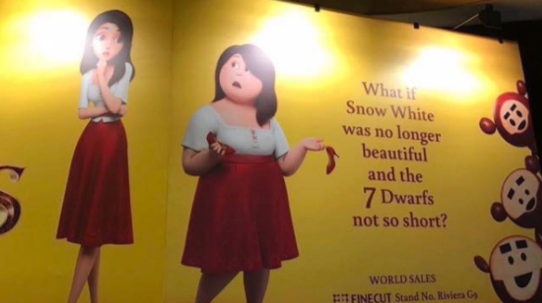 Red Shoes And The 7 Dwarfs' Movie Poster To Be Terminated After Fat-Shaming  Backlash | HuffPost UK Life