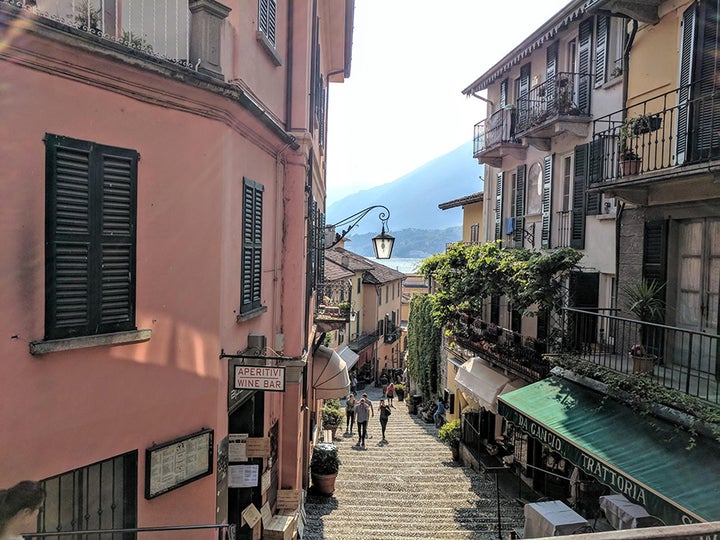 Bellagio, with Lake Como in distance.