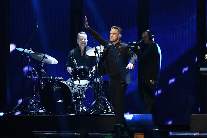 Could a Robbie Williams/Take That collaboration be on the cards?