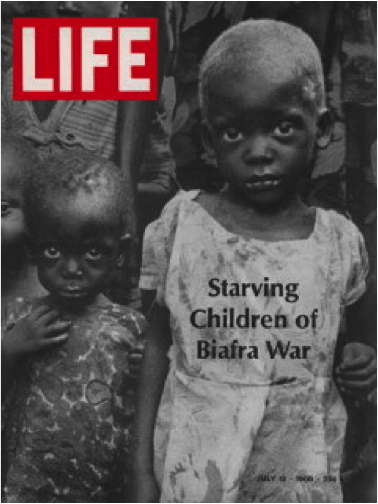 “In 1967, Colonel Ojukwu declared that Eastern Nigeria would be known as the Independent Republic of Biafra. The main intentions of Colonel Ojukwu were to break away from the dictatorship of the Northern Nigeria Military who were immensely discriminating the people of Southern and Eastern Nigeria.” Cole Kirkpatrick