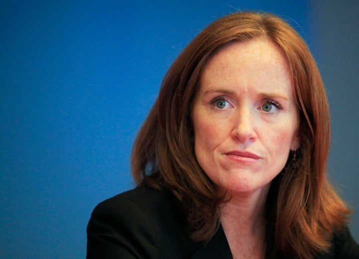 A file photo of now-Rep. Kathleen Rice (N.Y.) in 2010. Rice says the Office of Personnel Management declined to respond to an inquiry unless she could get a Republican to co-sign it. 