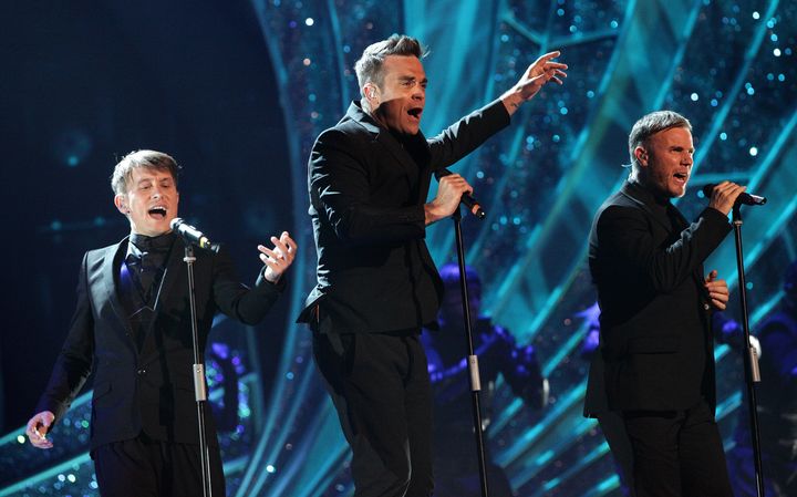 Take That with Robbie