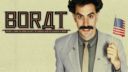 “Borat” trailer image