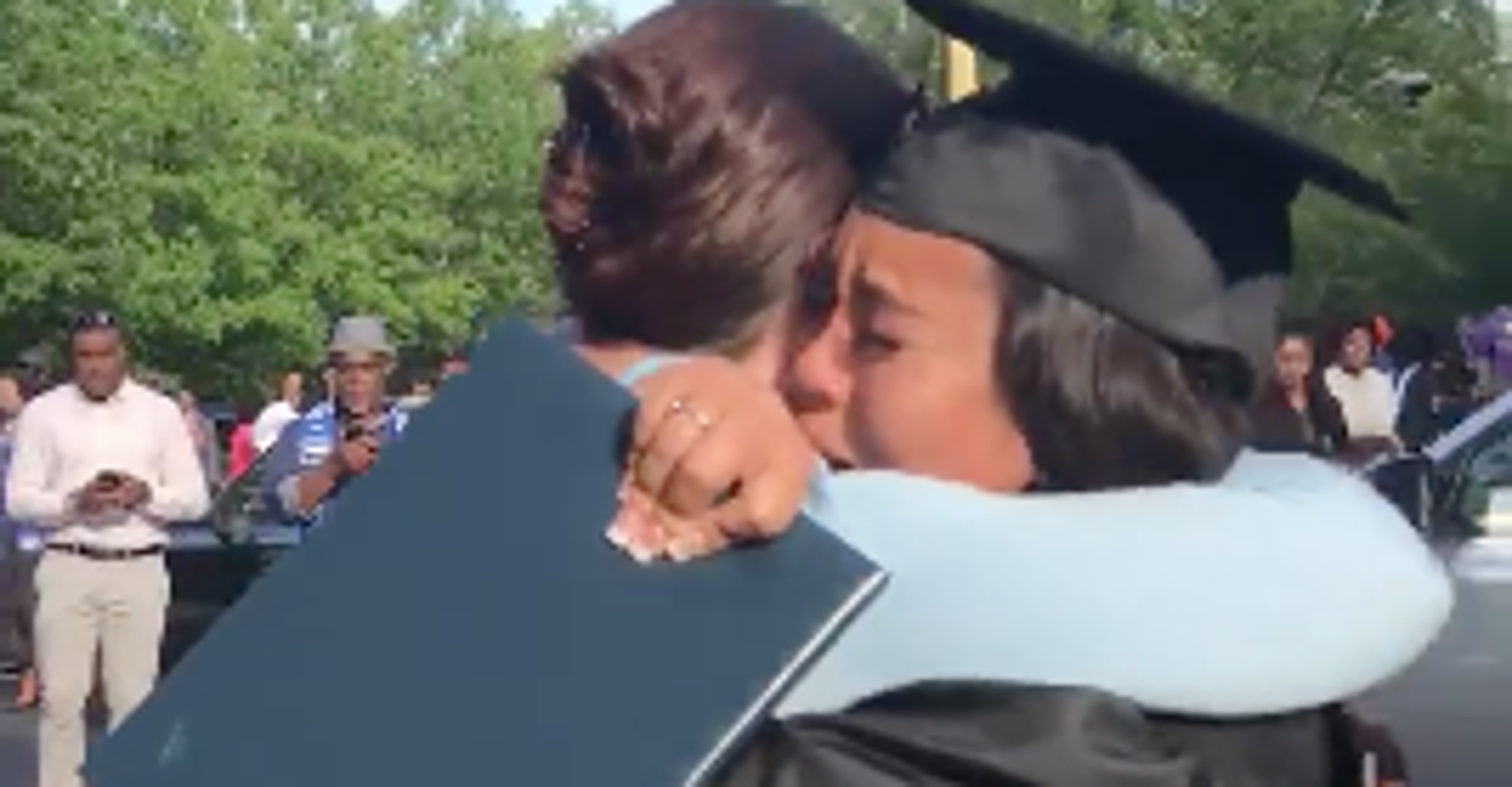 Emotional Graduation Video Shows The Power Of A Mother's Determination For Her Daughter HuffPost