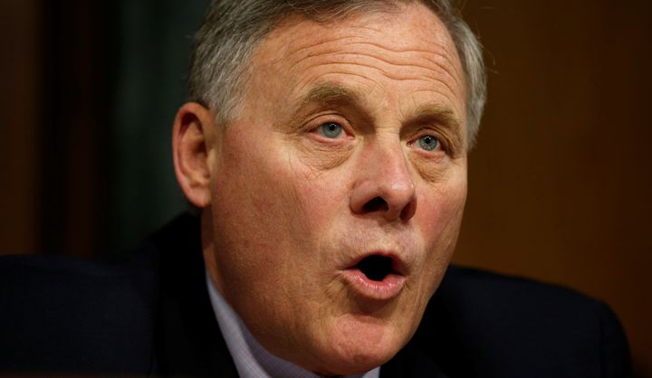 Senate Intelligence Committee Chairman Sen. Richard Burr (R-NC) speaks during a committee hearing titled "Disinformation: A Primer in Russian Active Measures and Influence Campaigns" at the U.S. Capitol on March 30, 2017.