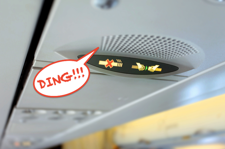 Here's What Those In-flight Dings Really Mean