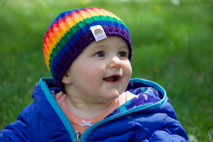 Julie Schneider has started a Kickstarter campaign in hopes of creating what she calls "Rainbow Hats."