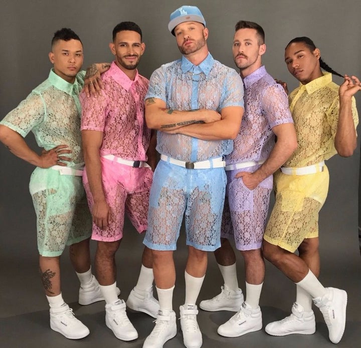 These Lace Shorts For Men Are Coming For The RompHim