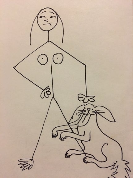 <strong>This dog-bunny is you. Penis Dummie.</strong>
