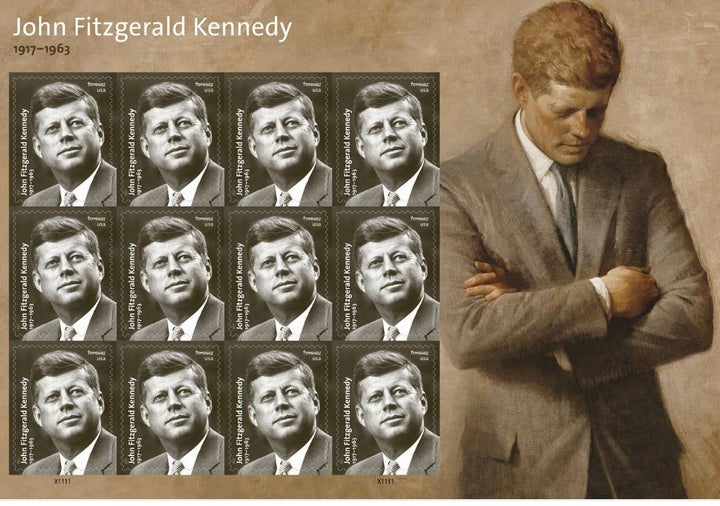 <p>New John F. Kennedy postage stamp</p>