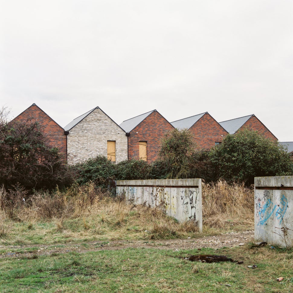 A row of houses in Tilbury on Dec. 2, 2016.