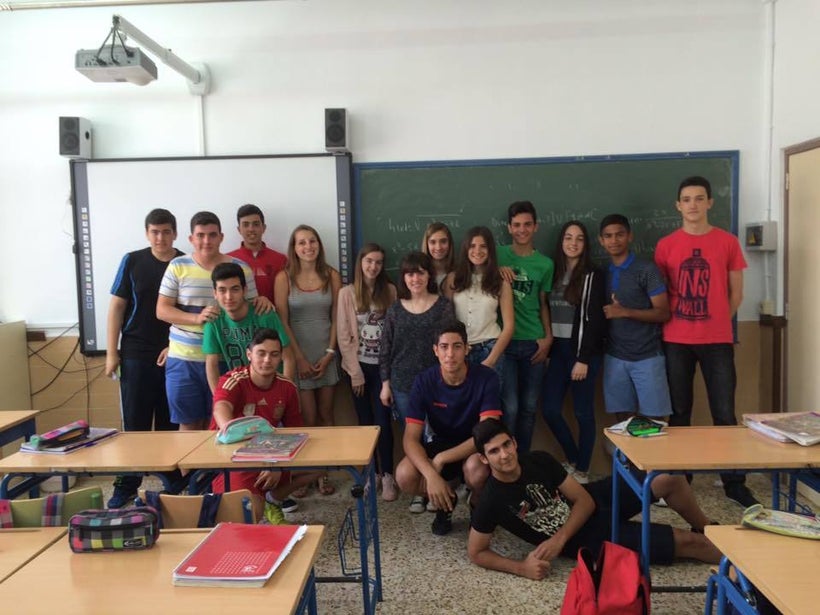 Blending in a little too well with my 16-year-old students.