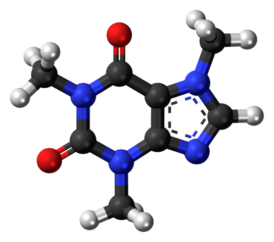 <p>The caffeine molecule in 3D by <a href="https://commons.wikimedia.org/w/index.php?curid=20051709" target="_blank" role="link" rel="nofollow" class=" js-entry-link cet-external-link" data-vars-item-name="Jynto" data-vars-item-type="text" data-vars-unit-name="5925f37ae4b0aa7207986a81" data-vars-unit-type="buzz_body" data-vars-target-content-id="https://commons.wikimedia.org/w/index.php?curid=20051709" data-vars-target-content-type="url" data-vars-type="web_external_link" data-vars-subunit-name="article_body" data-vars-subunit-type="component" data-vars-position-in-subunit="17">Jynto</a> (Wikipedia).</p>
