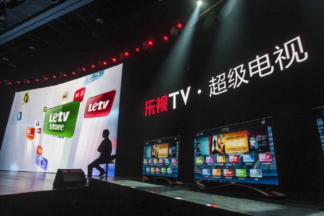 LeEco, which is reportedly experiencing financial difficulties, has recently unveiled its new TV product. The company is facing a cash crunch./ Source: The Economic Observer 