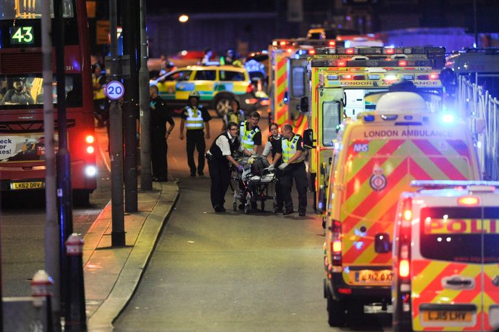 Seven people were killed following a terror attack on London Bridge last night 