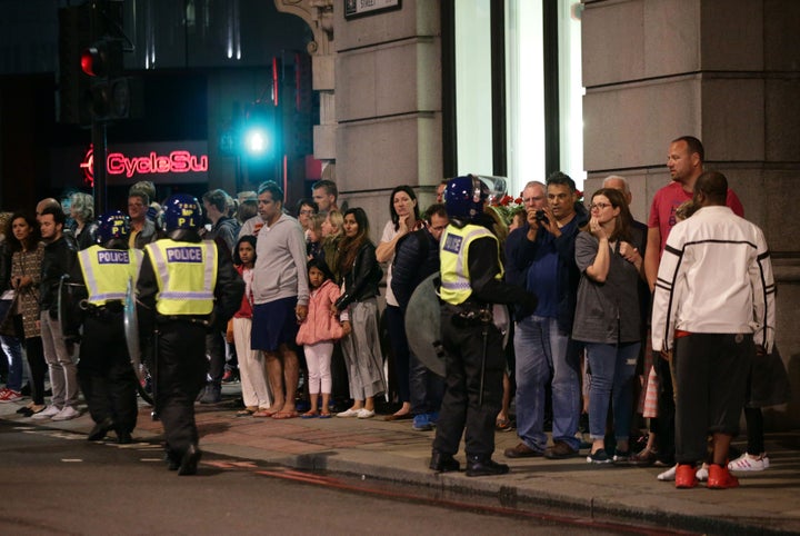 Attackers went on the rampage in the London Bridge area on Saturday night