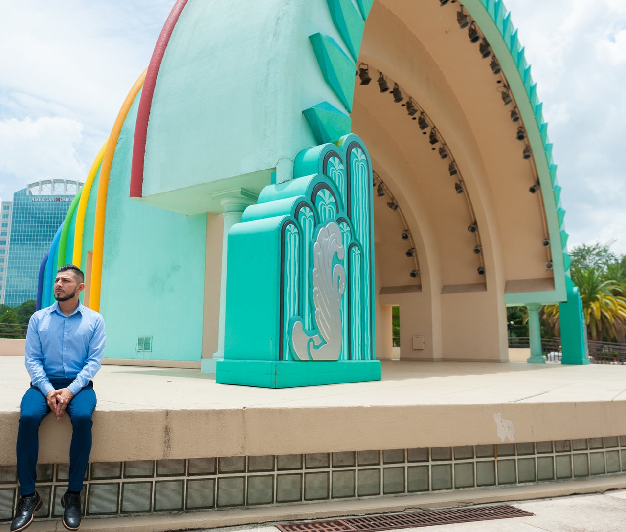 Marco Quiroga poses for a portrait on May 31, 2017 in Orlando, Florida.