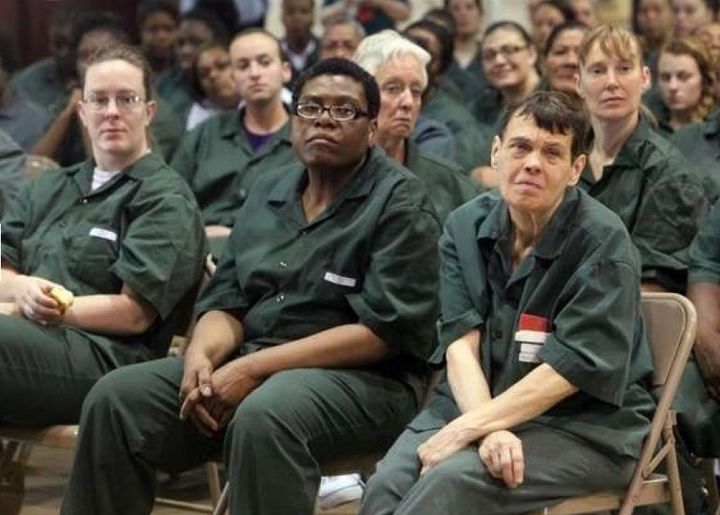 <p>The U.S. has 5% of the world’s female population, but houses 30% of the world’s incarcerated women.</p>