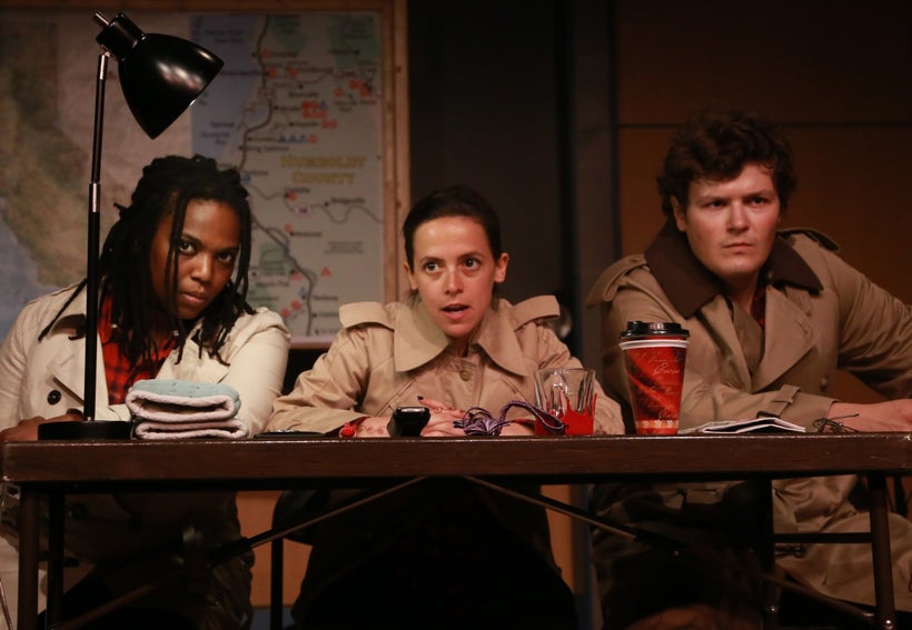 (L-R) Kyra Sims, Nessa Norich, and Alex Vlahov in <em>A Simple Art</em>.