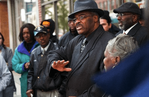 The Rev. Alfred Harris, president of the Concerned Pastors for Social Action 