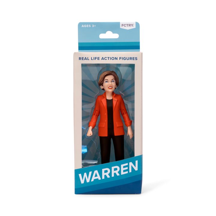 “We’re hoping that seeing Warren, Obama, Hillary, and Bernie as accessible toy heroes will inspire kids during a time that must be awfully confusing for them," CEO of FCTRY said.