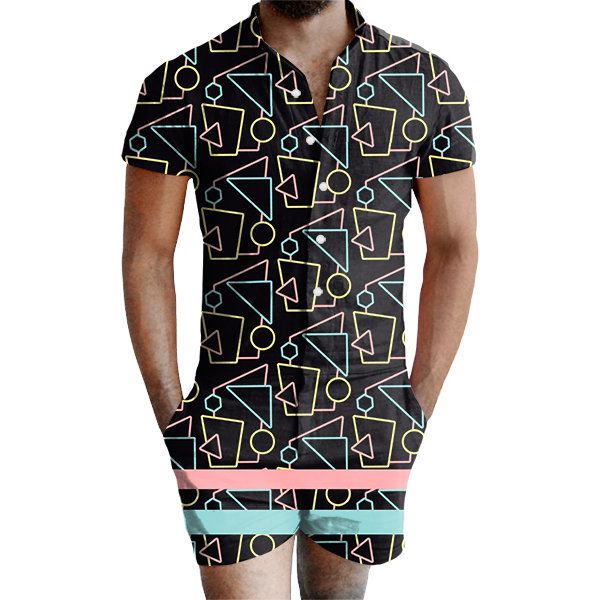 Now Men Can Wear Rompers With Pizza And Paper Cup Patterns | HuffPost Life
