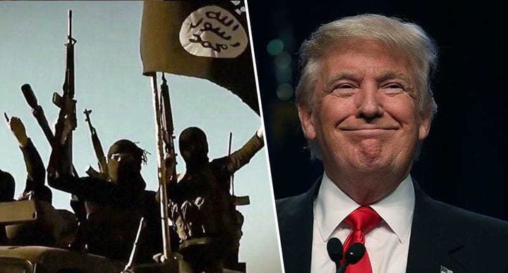 Trump's hateful divisive message against muslims only works in favor of ISIS.