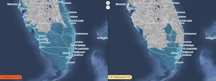 <p>Southern Florida is arguably the most at-risk should sea levels continue rising.</p>