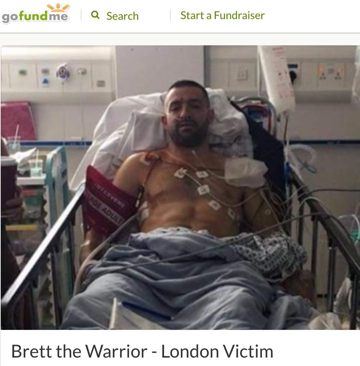 A fundraiser page has been launched to help Brett Freeman recover