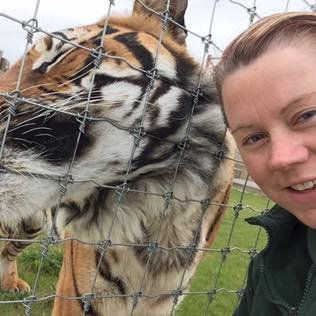 Rosa King, 33 who died after being mauled by a tiger at Hamerton Zoo, Cambridgeshire.