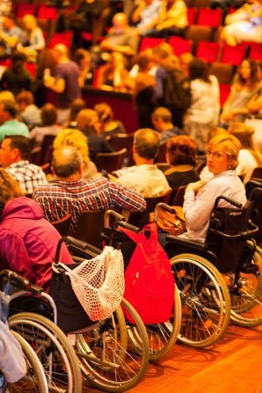 About 800 people filled the historic Royal Carre Theater in Amsterdam, many in wheelchairs, to be part of the annual Lyme disease awareness event. 