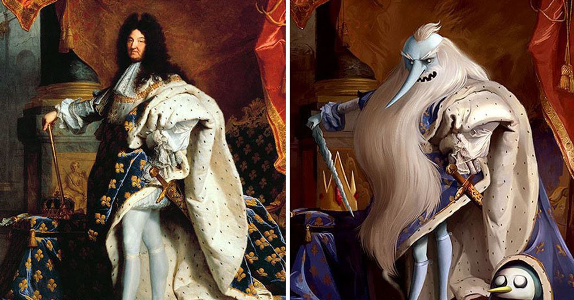 Artist Gives Famous Paintings Geeky Cartoon Makeovers | HuffPost