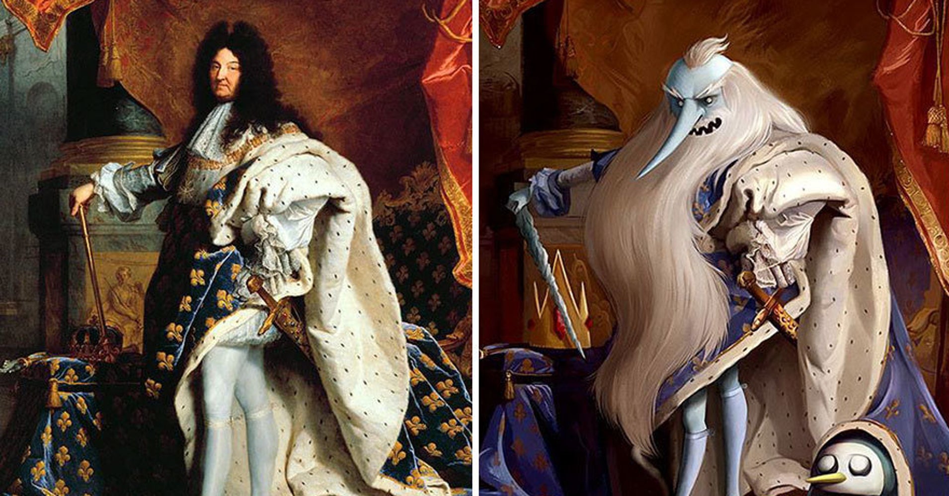 Artist Gives Famous Paintings Geeky Cartoon Makeovers | HuffPost