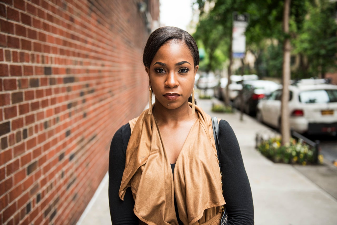 NEW YORK, NY - MAY 30: Patience Carter, a survivor of the Pulse nightclub shooting that took place in Orlando, Florida poses for a portrait in New York on May 30, 2017.