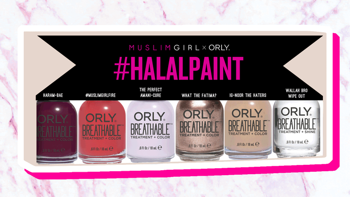 ORLY claims the nail polishes in this collection are water permeable.