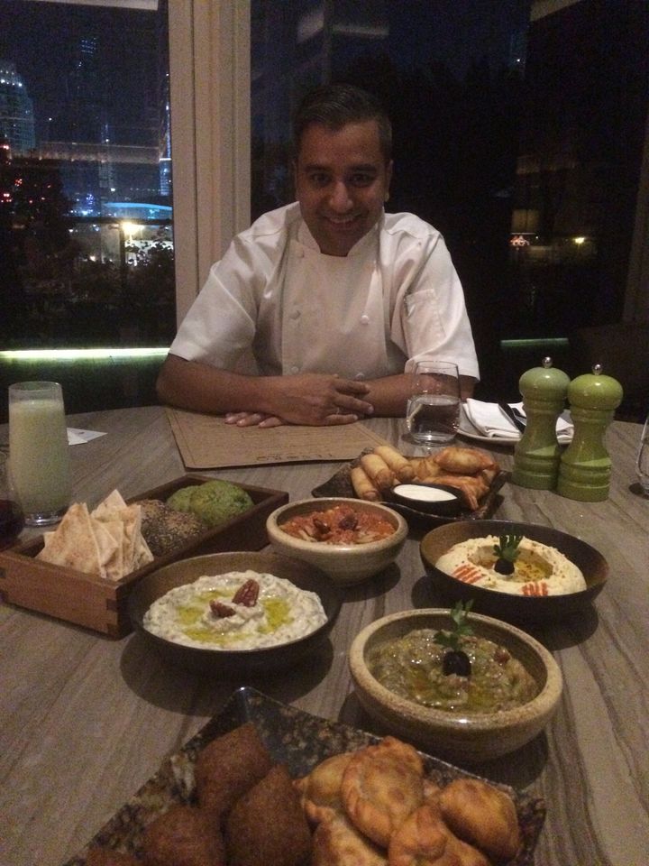 Chef Jitlin Joshi at Taj Dubai