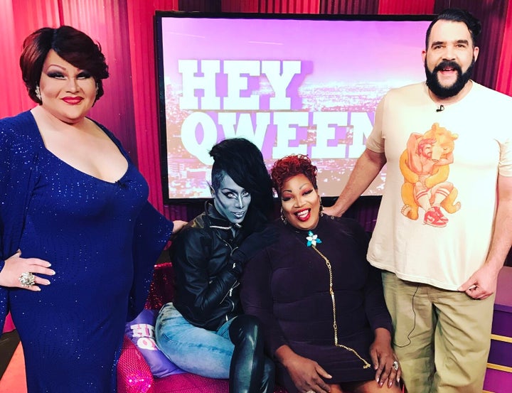 Victoria Porkchop Parker, Nina Bonina Brown, Lady Red Couture and Jonny McGovern on Hey Qween