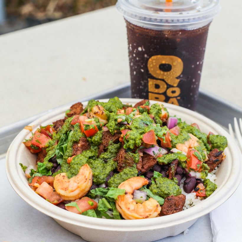 dressing burrito bowl Brings Roasted QDOBA With The Heat Summer This Shrimp Fire dressing burrito bowl Brings Roasted QDOBA With The Heat Summer This Shrimp Fire