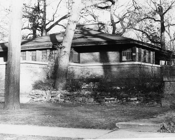<p>The Edwin Cheney house in Oak Park, IL.</p>