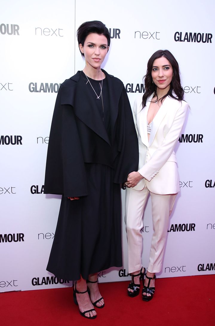 Ruby Rose and Jessica Origliasso attend the Glamour Women of The Year awards 2017 at Berkeley Square Gardens on June 6 2017 in London, England.